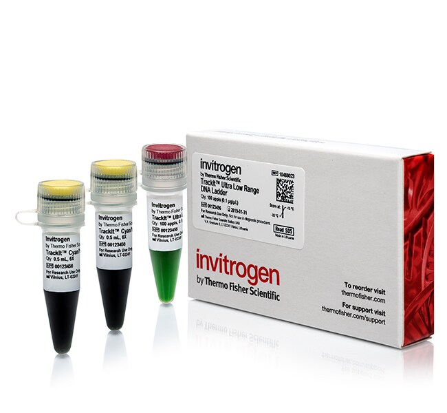 TrackIt&trade; 超低分子量 DNA 分子量标准