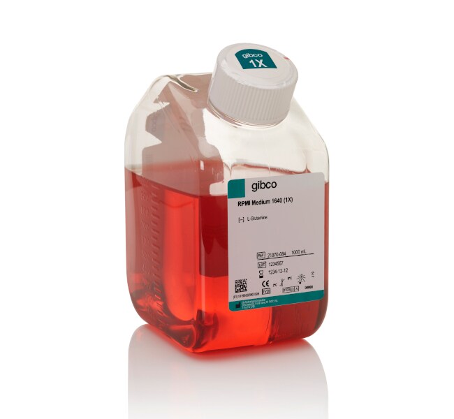 RPMI 1640 Medium, no glutamine