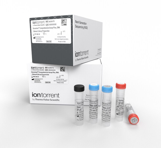 Oncomine&trade; Comprehensive Assay Plus，手动文库制备
