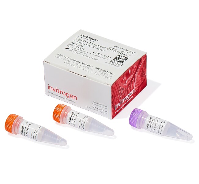 Lipofectamine&trade; CRISPRMAX&trade; Cas9 Transfection Reagent