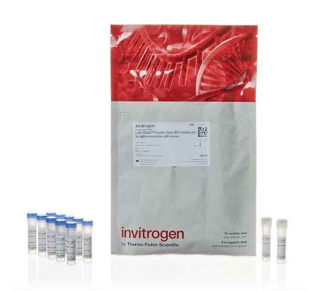 LIVE/DEAD&trade; Fixable Olive (557) Viability Kit, for 488 nm excitation