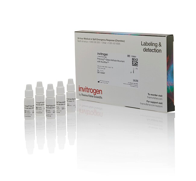 ProLong&trade; Glass Antifade Mountant with NucBlue&trade; Stain