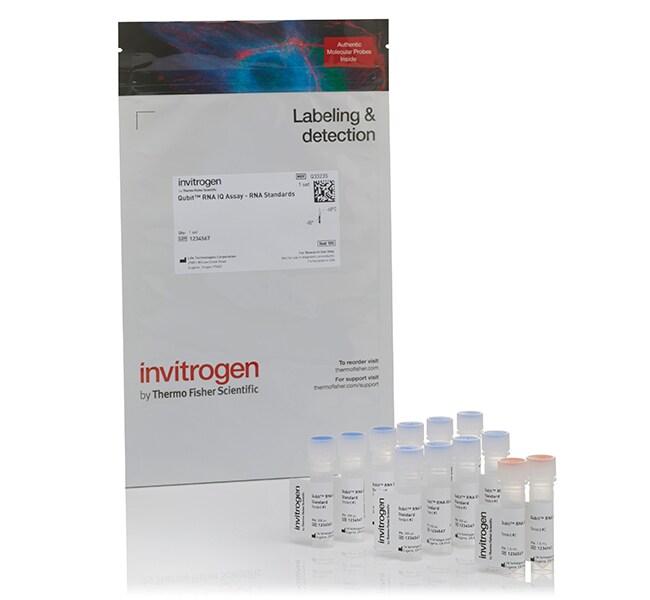Qubit and Quant-it Assay Kit Standards