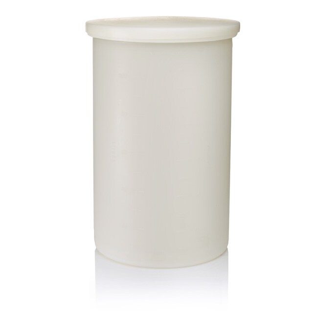 Nalgene™ Cylindrical Polypropylene Tank with Cover