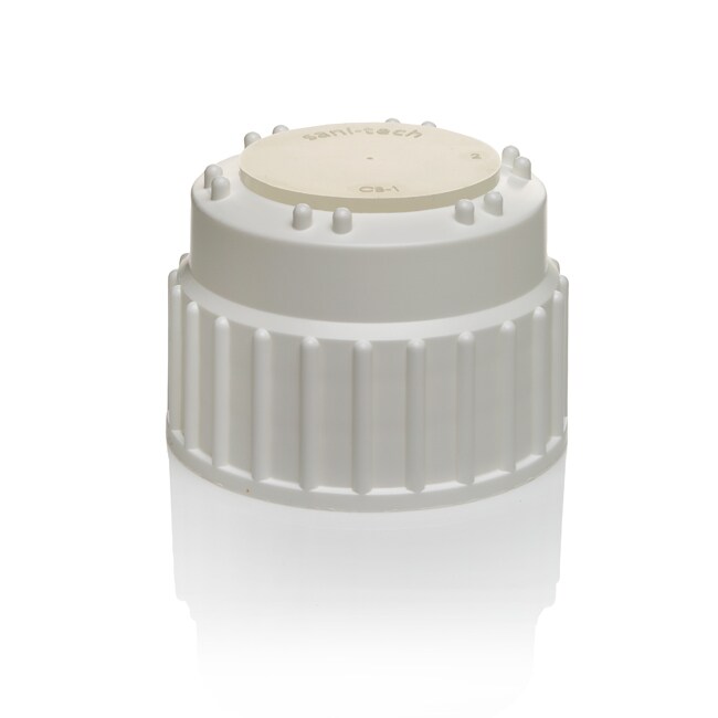 Nalgene™ Top Works™ 铂金固化硅胶聚丙烯盖,83B,实心