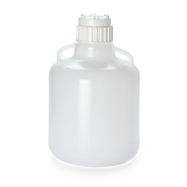 Nalgene™ LDPE, Round Carboy with Handle