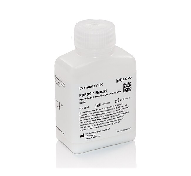 POROS™ Benzyl Hydrophobic Interaction Chromatography (HIC) Resin