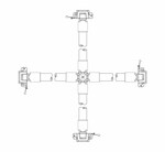 Transfer Assembly 4-Way Manifold
