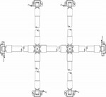 Transfer Assembly 6-Way Manifold