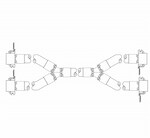 Transfer Assembly 4-Way Manifold