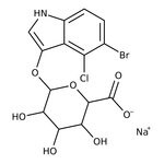 5-Bromo-4-chloro-3-indolyl beta-D-glucuronide sodium salt, 98%