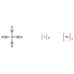 Potassium tetracyanoplatinate(II) trihydrate, 99.9% (metals basis), Pt 44.9% min