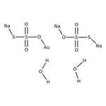 Gold(I) sodium thiosulfate hydrate, 99.9% (metals basis)
