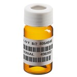 I-Chem&trade; 和 EP&trade; 琥珀色 VOA 玻璃样品瓶，带 0.125 in.隔垫，认证级