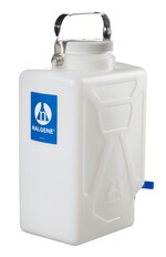 Nalgene&trade; HDPE 带龙头大瓶