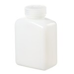 Nalgene&trade; Rectangular HDPE Bottles with Closure: Bulk Pack