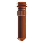 琥珀色螺旋盖微型管