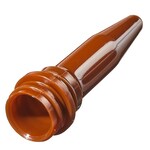 琥珀色螺旋盖微型管
