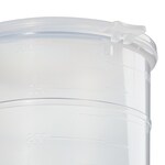 Capitol Vial 带锁定密封的掀盖式聚丙烯容器