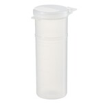 Capitol Vial 带锁定密封的掀盖式聚丙烯容器