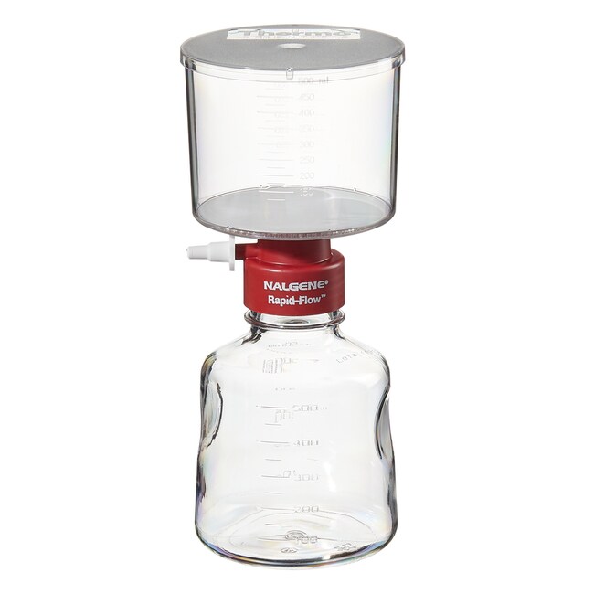 Nalgene&trade; Rapid-Flow&trade; Sterile Disposable Filter Units with PES, CN, SFCA or Nylon Membranes