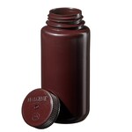 Nalgene&trade; 经济型琥珀色 HDPE 带盖广口瓶