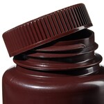 Nalgene&trade; 经济型琥珀色 HDPE 带盖广口瓶