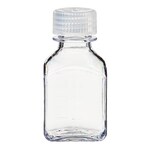 Nalgene&trade; 方形带盖聚碳酸酯瓶