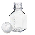 Nalgene&trade; 方形带盖聚碳酸酯瓶