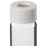 配备有 0.125 in. 隔垫的 I-Chem&trade; 和 EP&trade; VOA 透明玻璃样品瓶