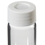 0.060in. 透明 VOA 玻璃样品瓶。隔垫