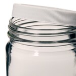 透明广口带盖高玻璃罐