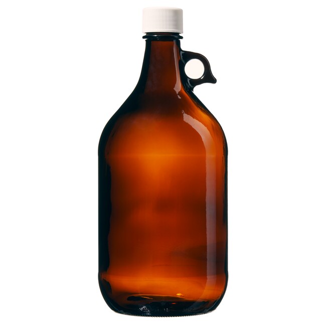 Boston 圆形棕色带盖窄口玻璃壶