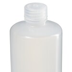 Nalgene&trade; PPCO 带盖窄口瓶：可高温高压灭菌