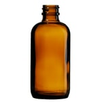 I-Chem&trade; Boston Round Narrow-Mouth Amber Glass Bottles with Closure