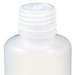 Nalgene&trade; Boston 圆形窄口天然 PPCO 带盖瓶：散装