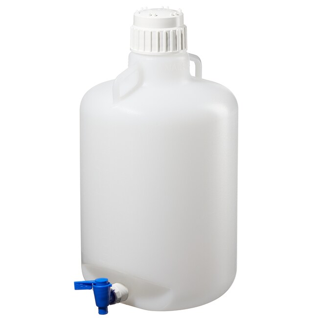 Nalgene&trade; LDPE, Round Carboy with Spigot