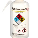 Nalgene&trade; Unitary LDPE 通气易认洗瓶