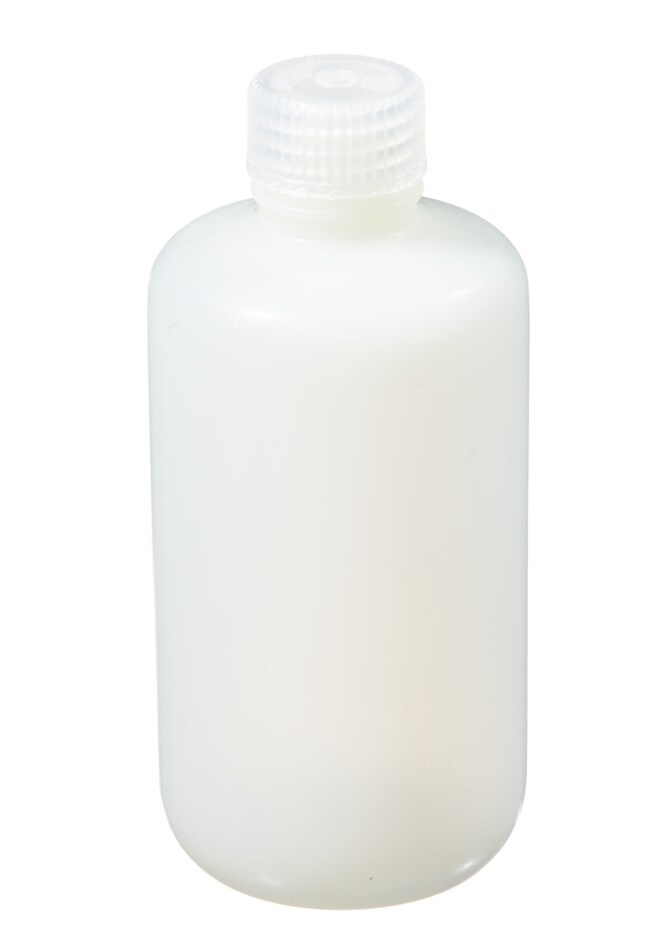 Nalgene&trade; 窄口氟化 HDPE 带盖瓶