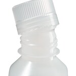 Nalgene&trade; 方形 HDPE 带盖刻度瓶：散装
