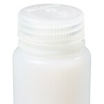 Nalgene&trade; 氟化 HDPE 带盖广口瓶