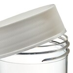 Nalgene&trade; 带白色聚丙烯螺旋盖 PMP 直身广口瓶