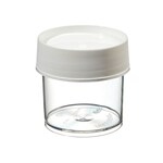 Nalgene&trade; Wide-Mouth Straight-Sided PMP Jars with White Polypropylene Screw Closure