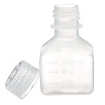 Nalgene&trade; PPCO 方形带盖窄口瓶