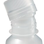 Nalgene&trade; 方形自然色 PPCO 带盖刻度瓶：散装