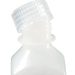 Nalgene&trade; 方形 HDPE 窄口带盖瓶