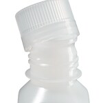 Nalgene&trade; Square HDPE Graduated Bottles with Closure: Bulk Pack