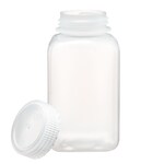 Nalgene&trade; 方形广口 PPCO 带盖样品瓶