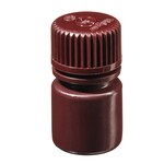 Nalgene&trade; 实验室级琥珀色窄口 HDPE 瓶
