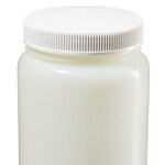 Nalgene&trade; 氟化带盖 HDPE 广口大瓶